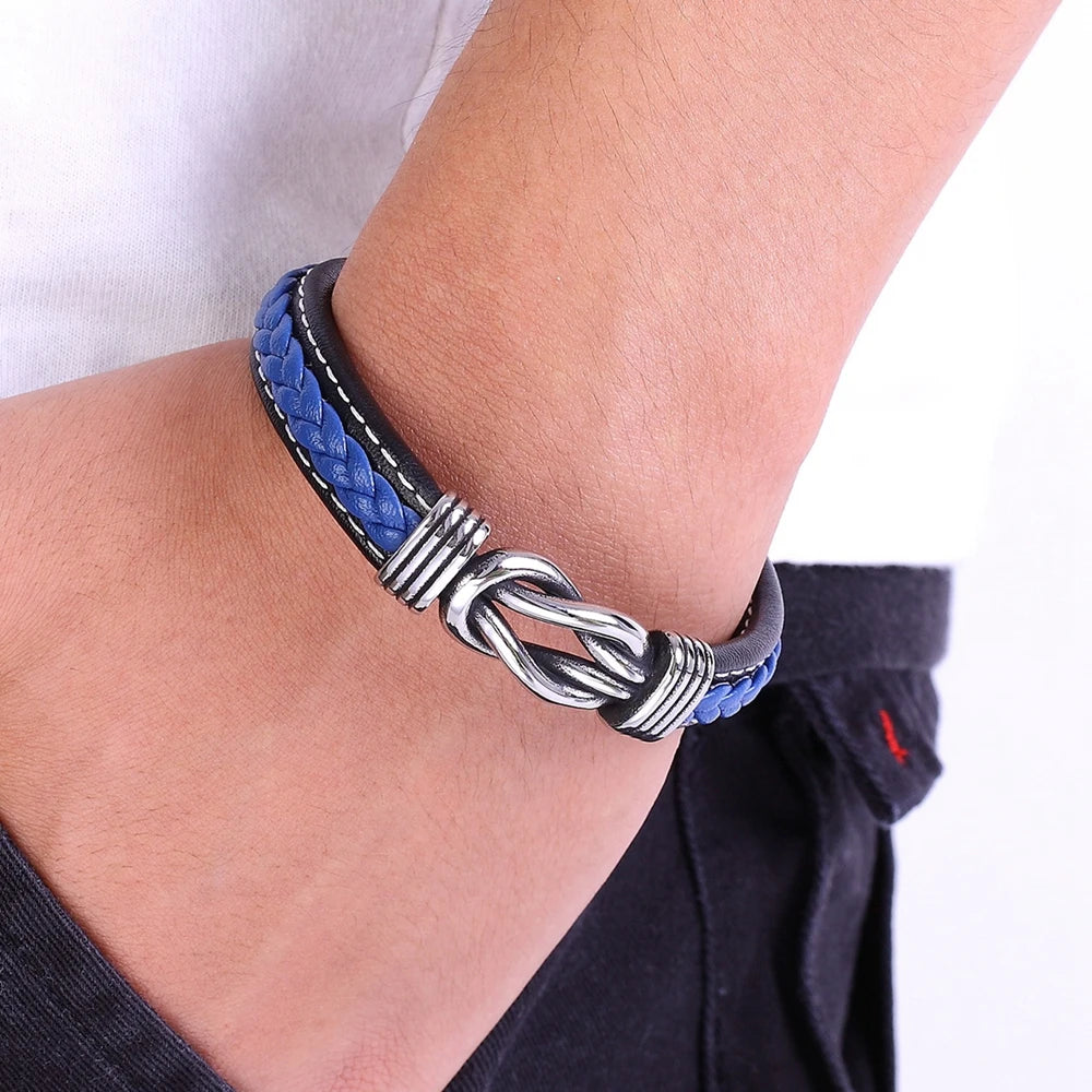 PULSEIRA DE COURO LOS ANGELES