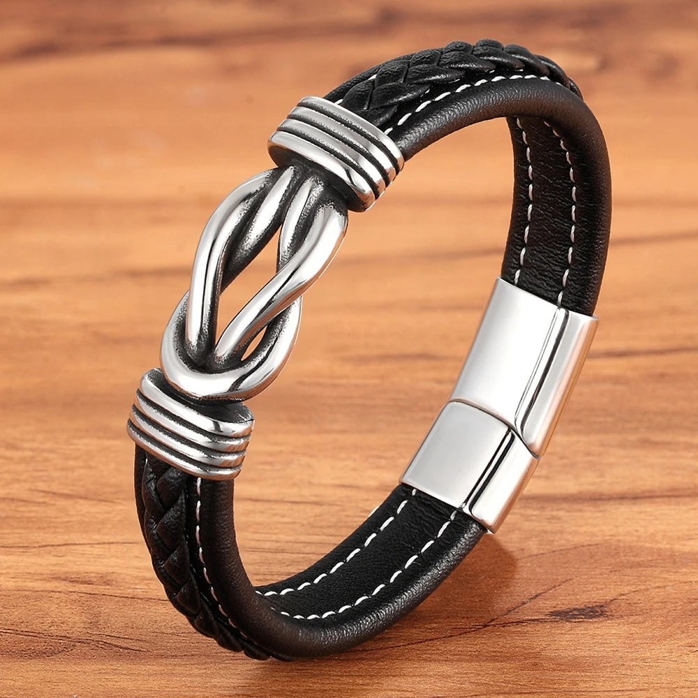 PULSEIRA DE COURO LOS ANGELES
