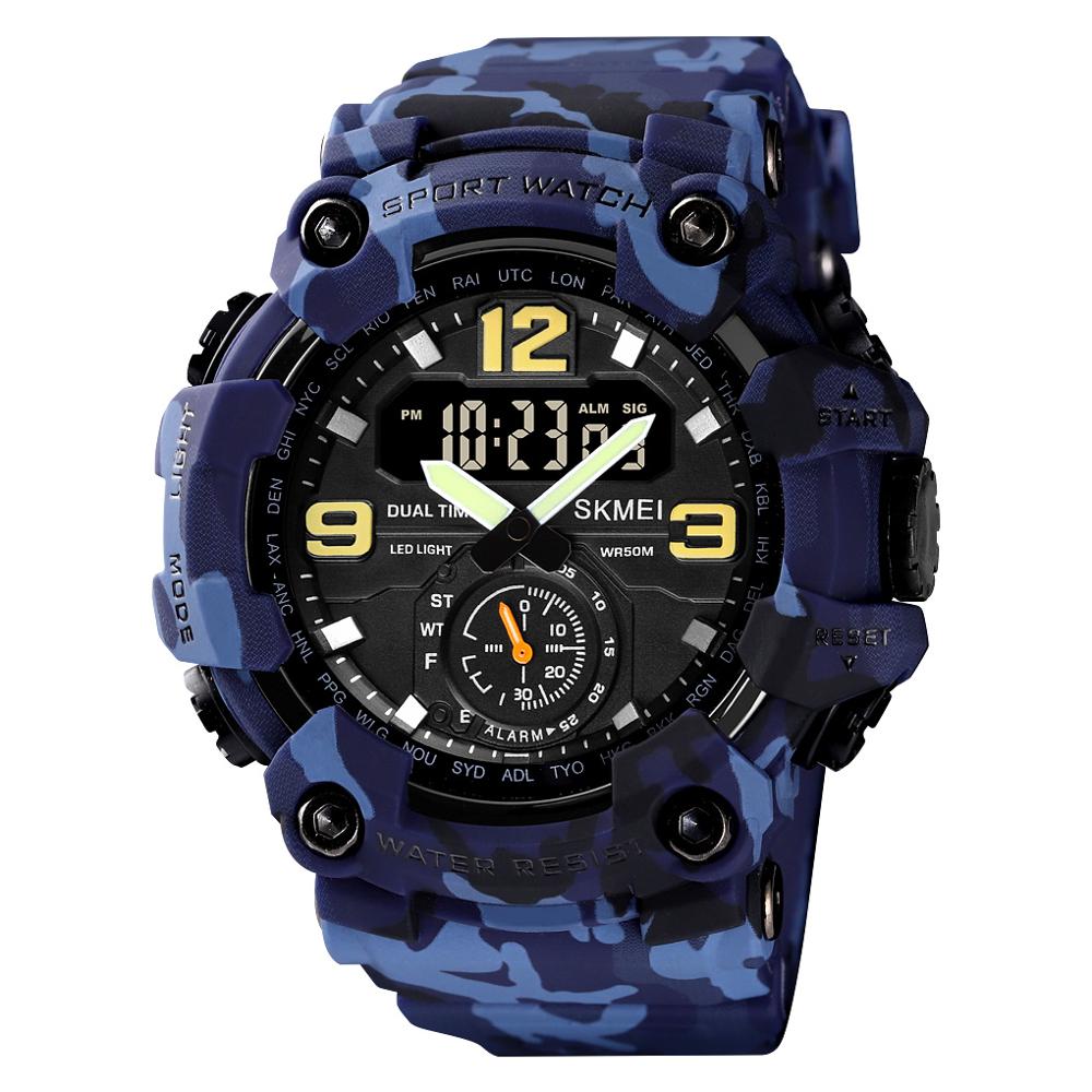 Relógio Militar Masculino Esportivo digital vintage SKMEI