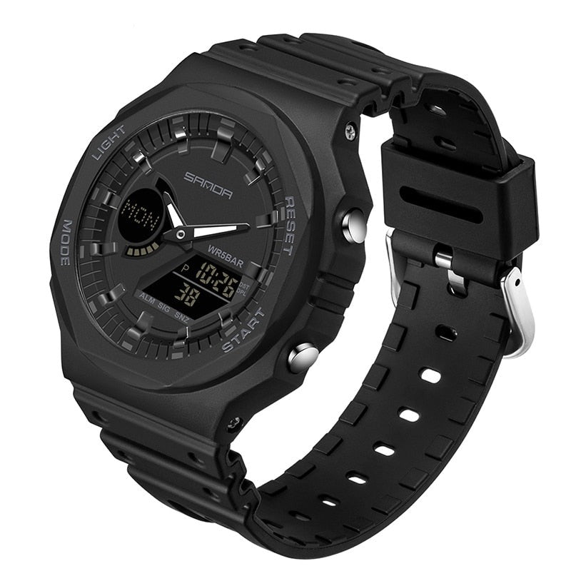 Relógio Esportivo pulseira resina 6016 SANDA
