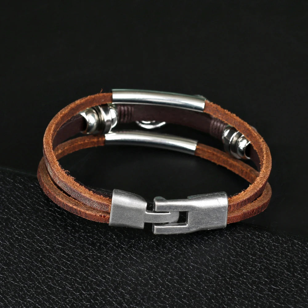 PULSEIRA INFINITO DE COURO