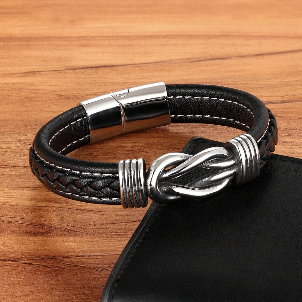 PULSEIRA DE COURO LOS ANGELES