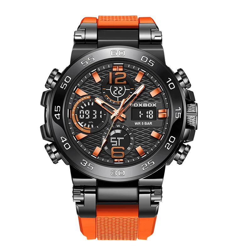 RELÓGIO MILITAR PULSEIRA DE SILICONE BRADOK