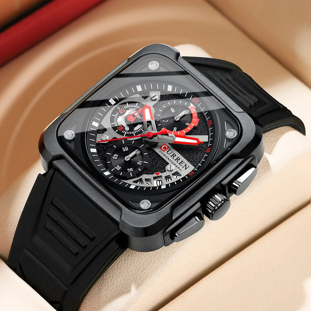 RELÓGIO MASCULINO COM PULSEIRA DE SILICONE BRANDOT