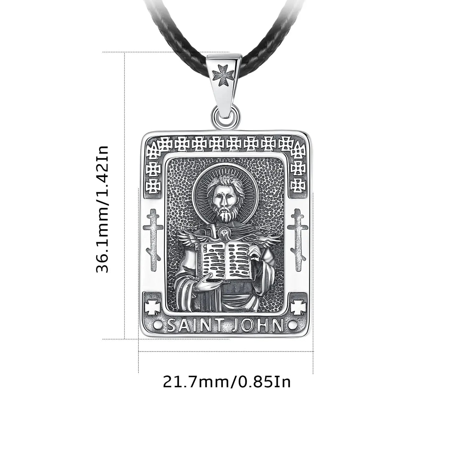 COLAR SÃO JOÃO EM PRATA ESTERLINA 925