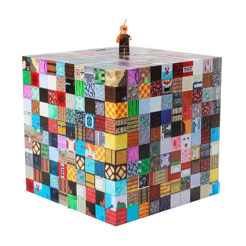 BLOCO DE CONSTRUÇÃO MAGNÉTICO CUBKIDS