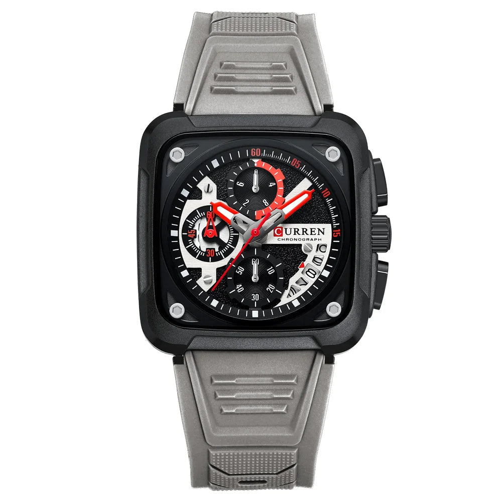 RELÓGIO MASCULINO COM PULSEIRA DE SILICONE BRANDOT
