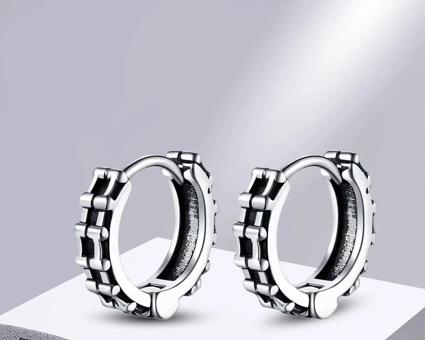 BRINCO ARGOLA TRITURADOR EM AÇO INOXIDÁVEL
