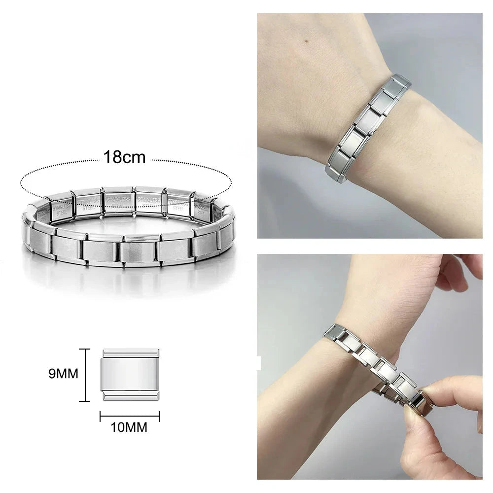 Pulseira Star em aço inoxidável