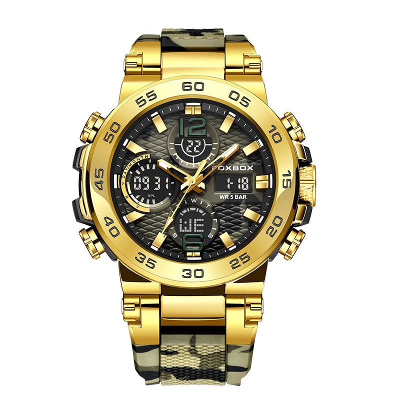 RELÓGIO MILITAR PULSEIRA DE SILICONE BRADOK