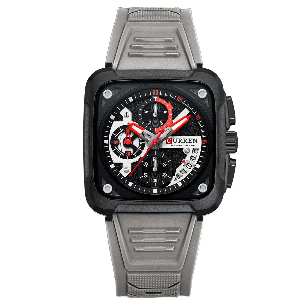 RELÓGIO MASCULINO COM PULSEIRA DE SILICONE BRANDOT