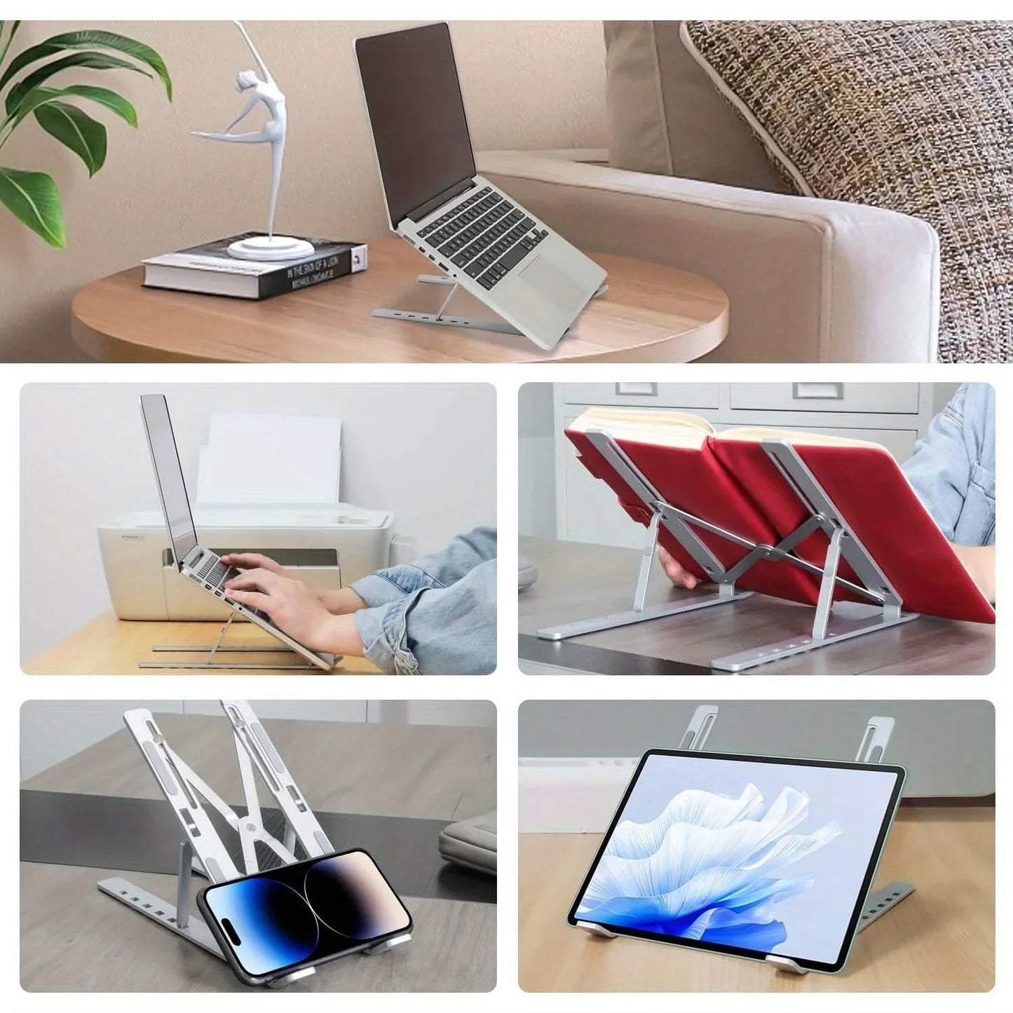 SUPORTE MULTIFUNCIONAL PARA NOTEBOOK COM RESFRIAMENTO