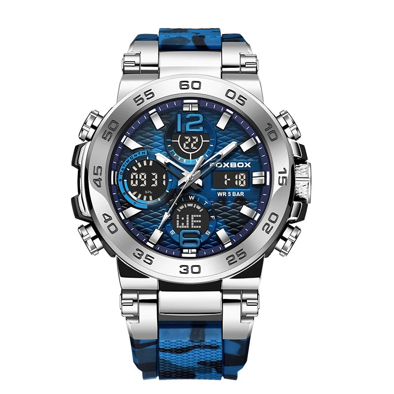 RELÓGIO MILITAR PULSEIRA DE SILICONE BRADOK