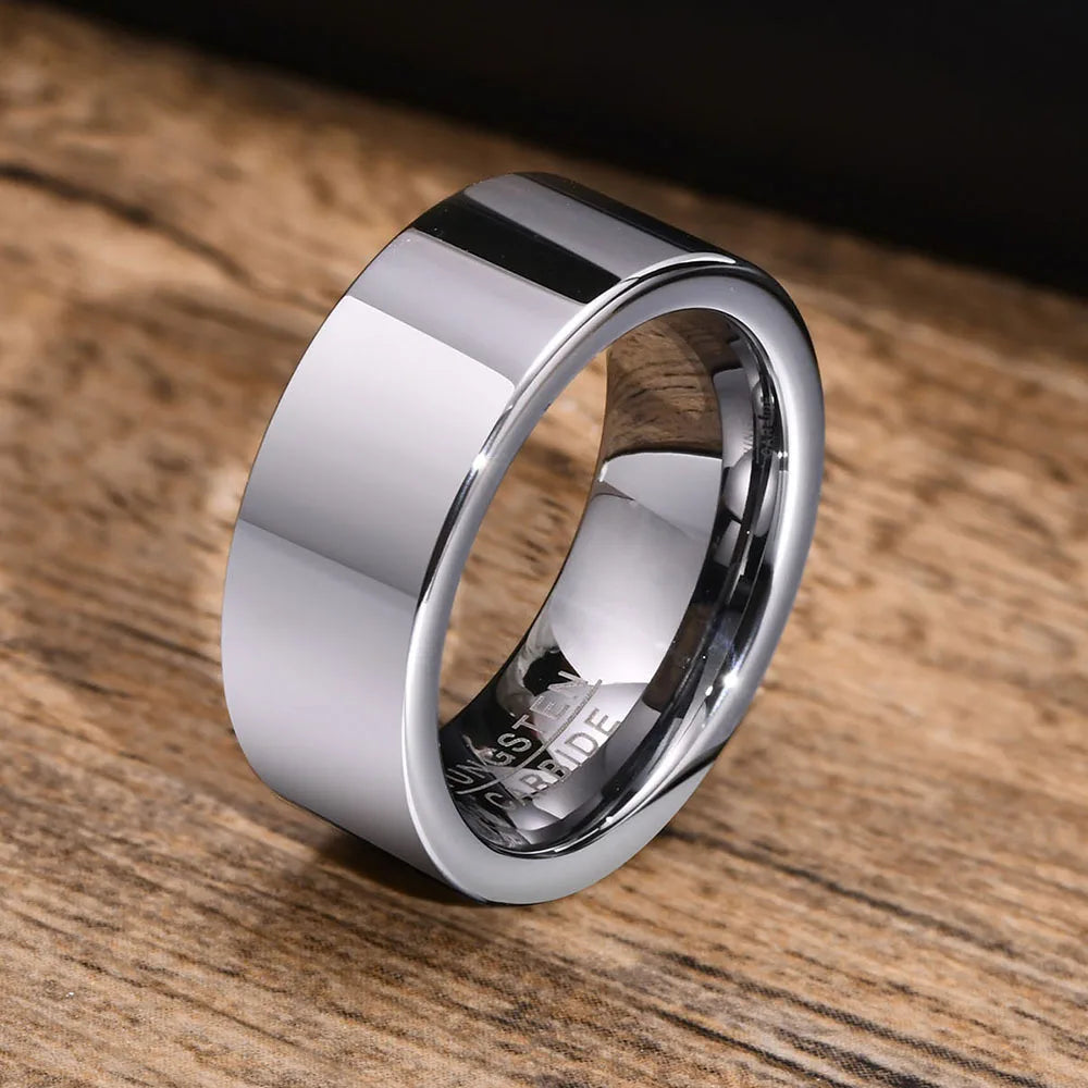 ANEL ALIANÇA INFINITY DE CARBONETO DE TUNGSTÊNIO