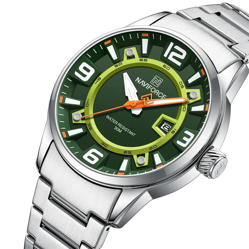 RELÓGIO NAVIFORCE PULSEIRA DE AÇO