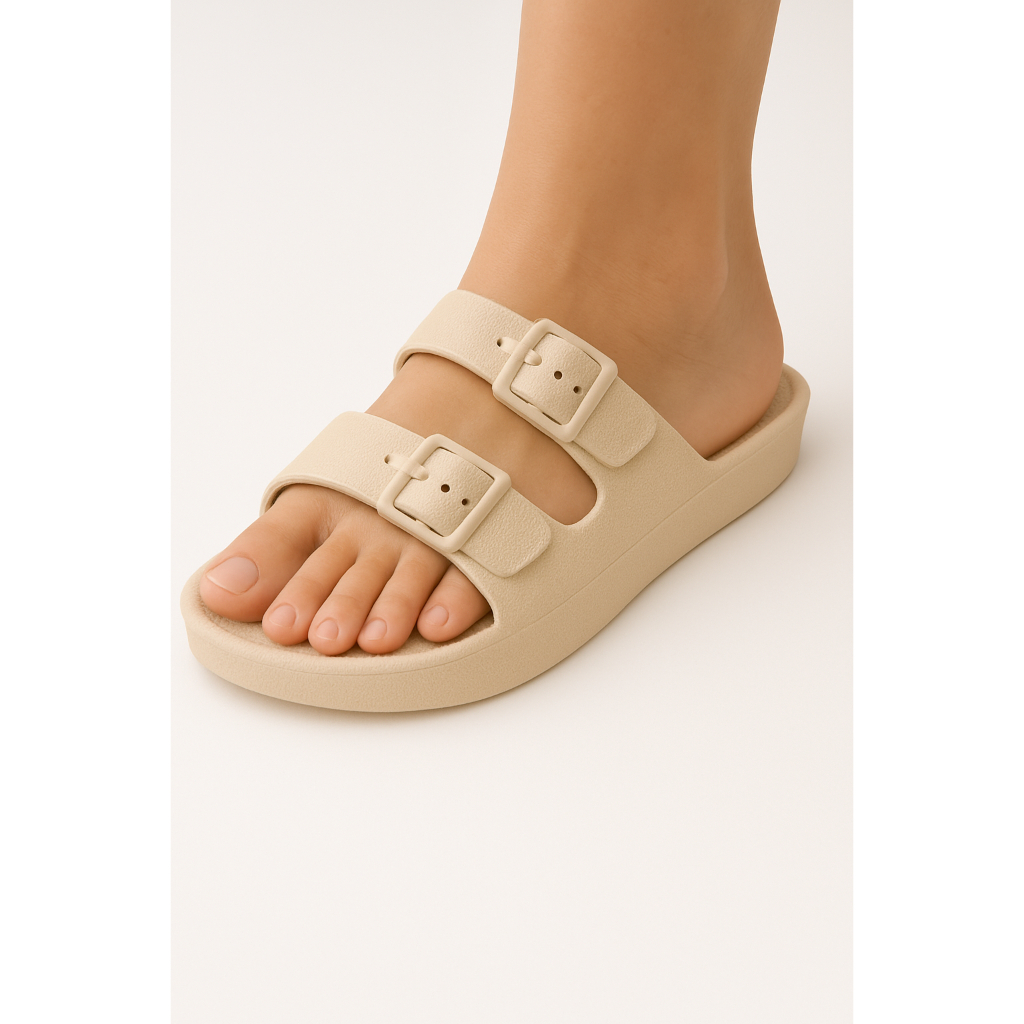 Chinelo Ortopédico Unissex – Slide com Fivela Estética e Leveza
