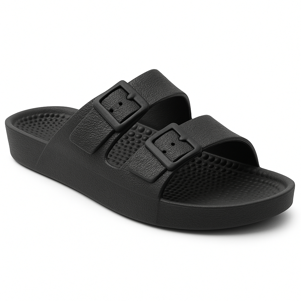 Chinelo Ortopédico Unissex – Slide com Fivela Estética e Leveza