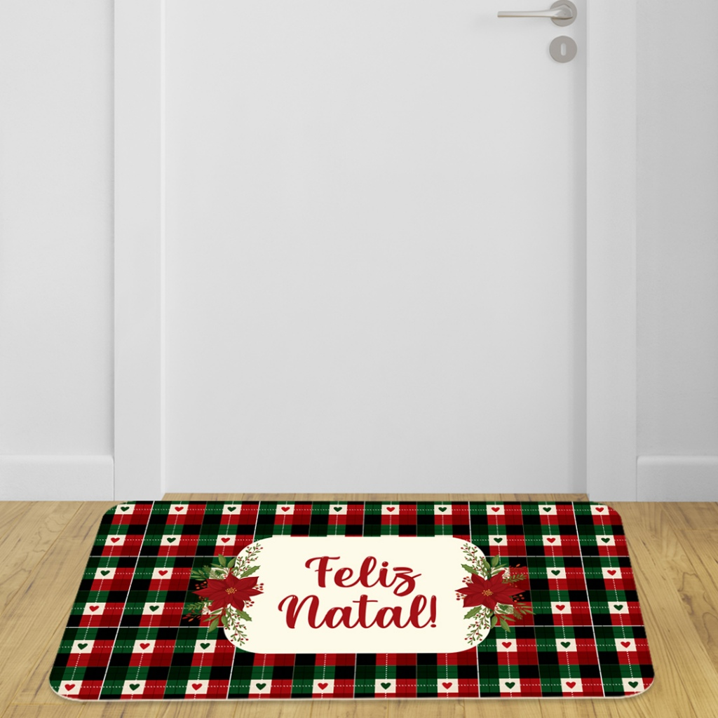 TAPETE DE COZINHA 3 PEÇAS NATAL