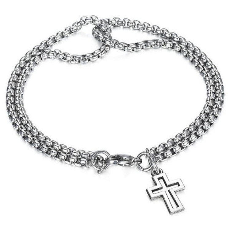 PULSEIRA PINGENTE DE CRUZ