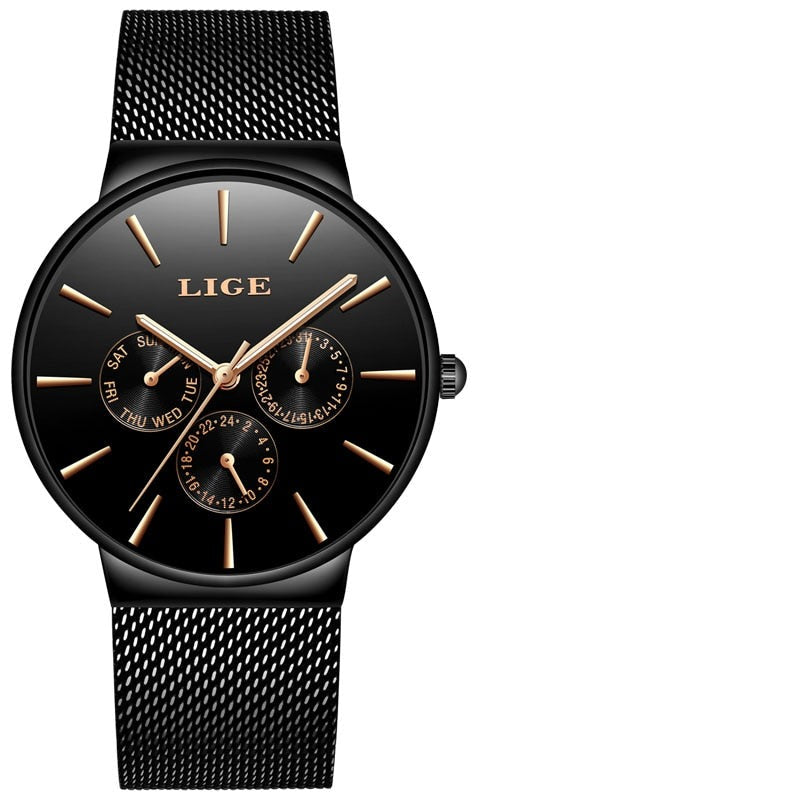 Relógio Feminino com pulseira ajustável Lige