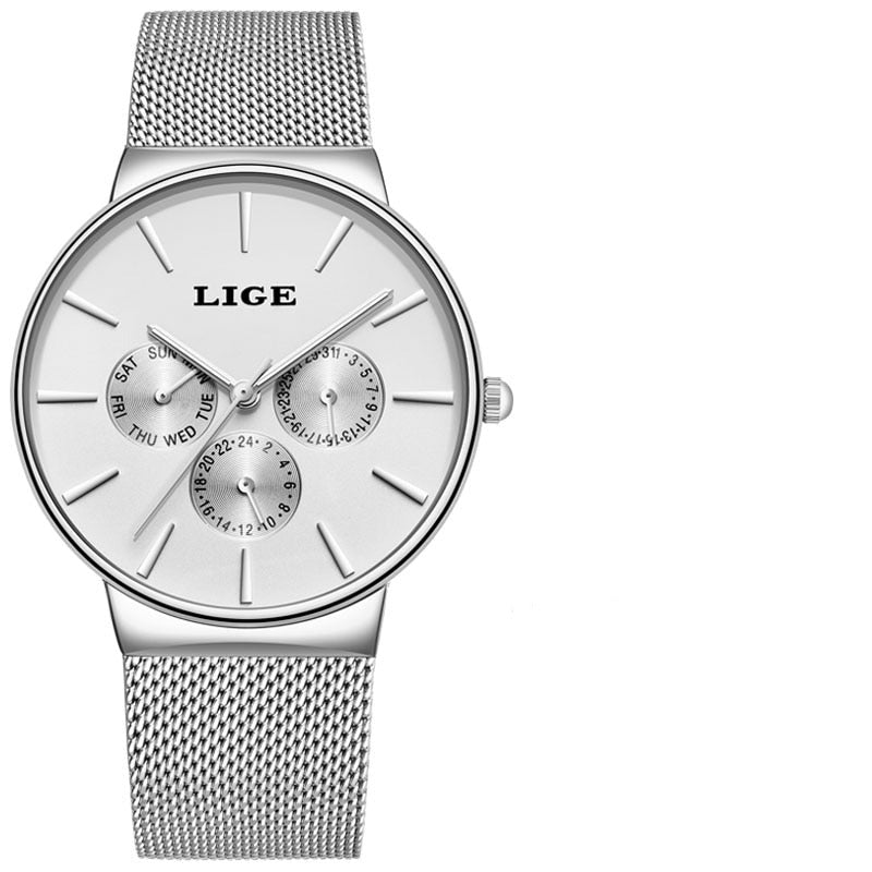 Relógio Feminino com pulseira ajustável Lige