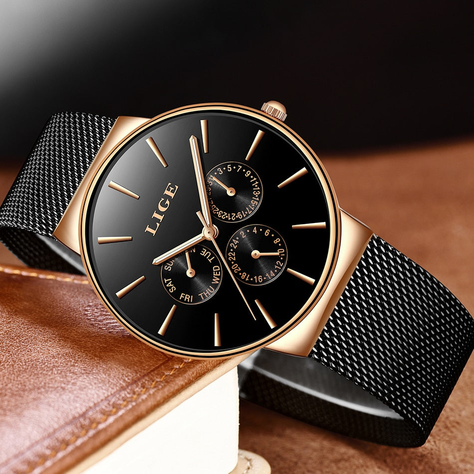 Relógio Feminino com pulseira ajustável Lige