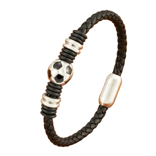 PULSEIRA DE COURO FUTEBOL