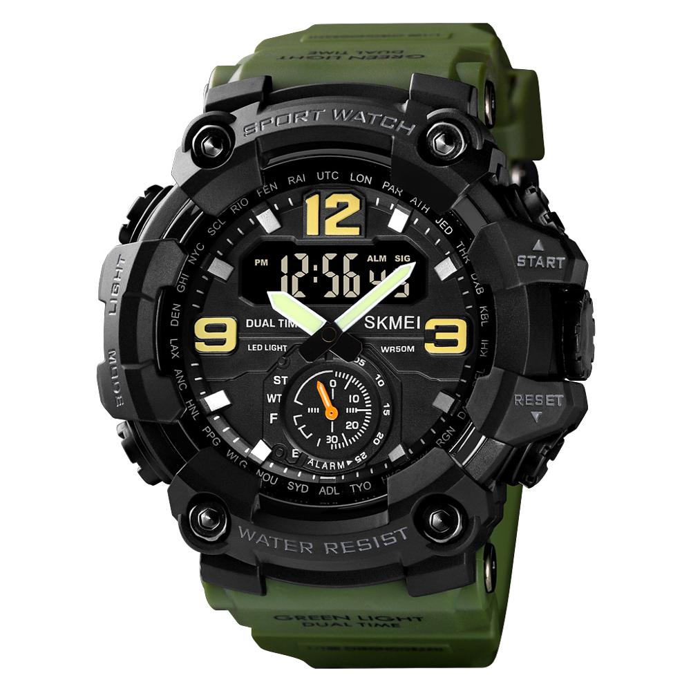 Relógio Militar Masculino Esportivo digital vintage SKMEI