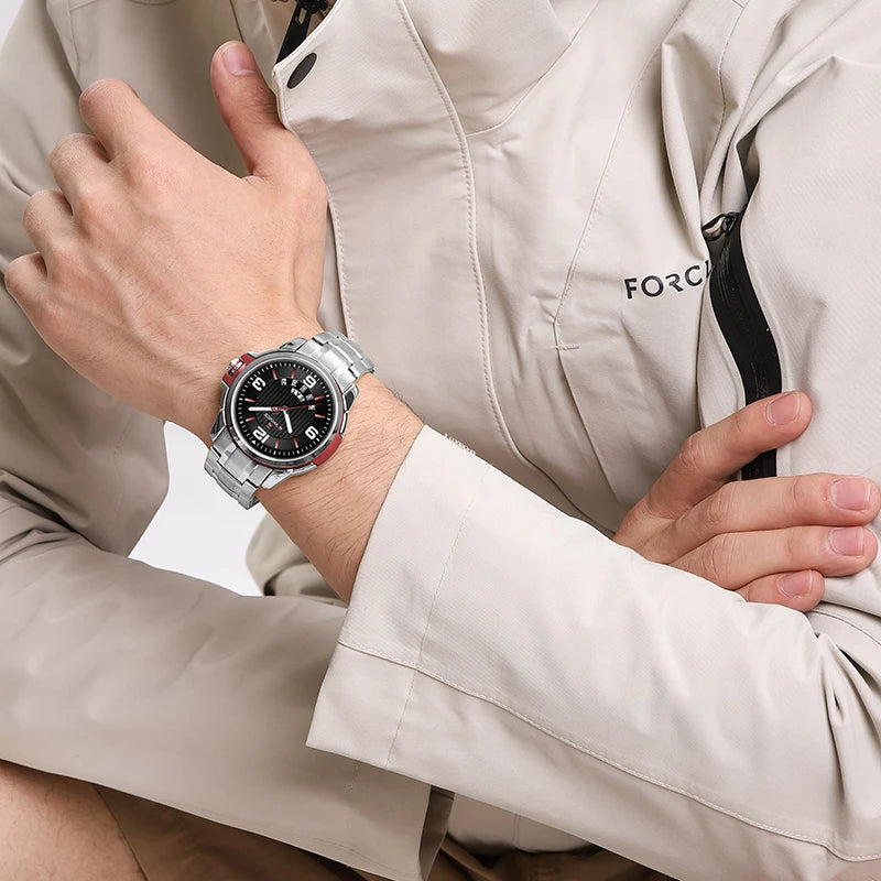 RELÓGIO MASCULINO PULSEIRA DE AÇO NAVIFORCE