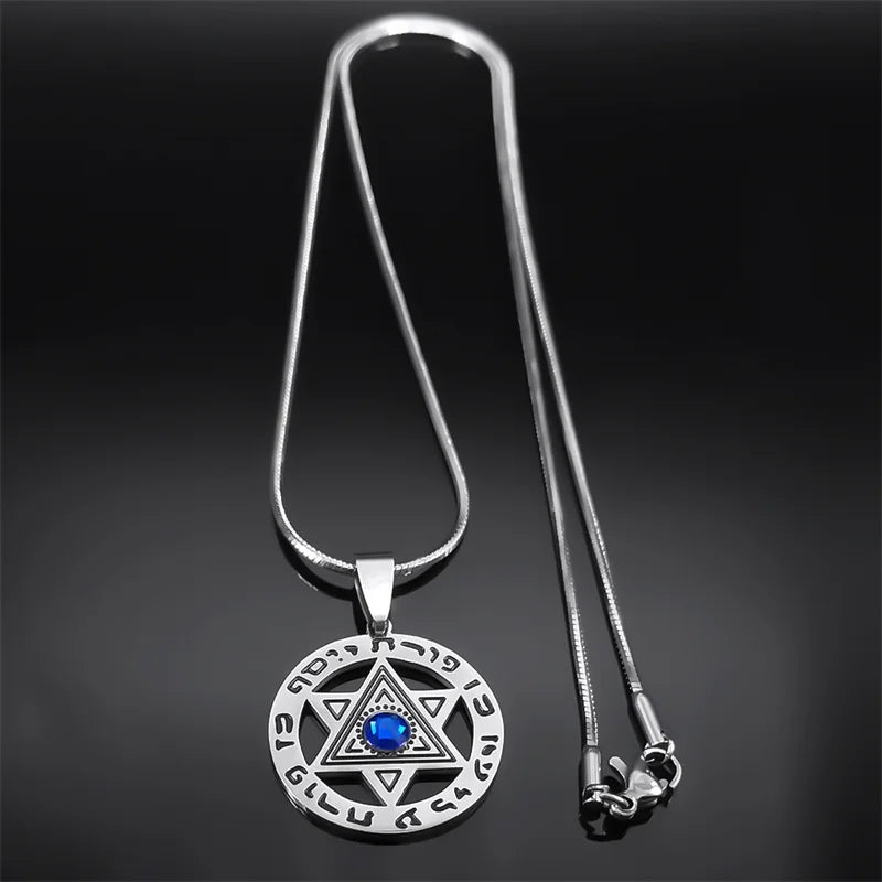 Colar estrela judaica de Davi