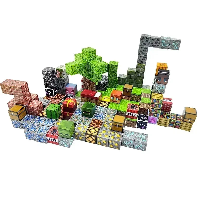 BLOCO DE CONSTRUÇÃO MAGNÉTICO CUBKIDS