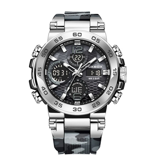 RELÓGIO MILITAR PULSEIRA DE SILICONE BRADOK