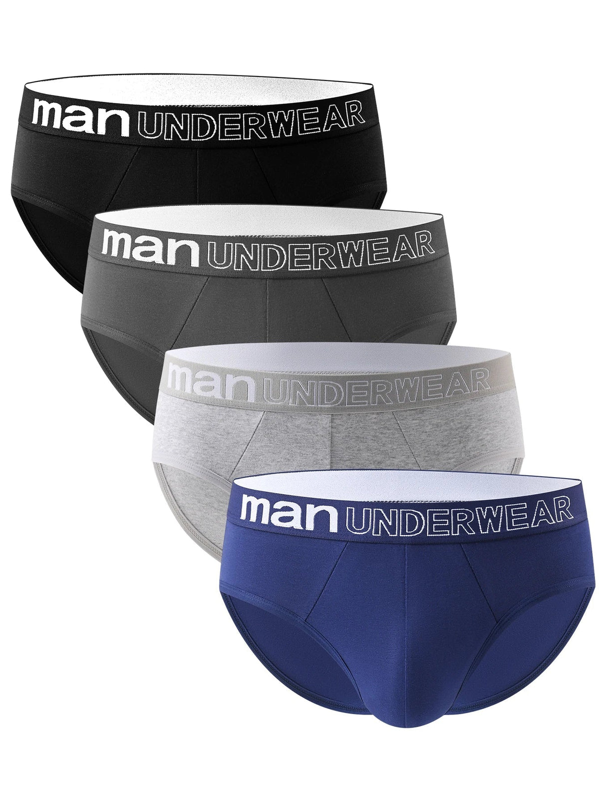 CONJUNTO 4 CUECAS BRIEFS