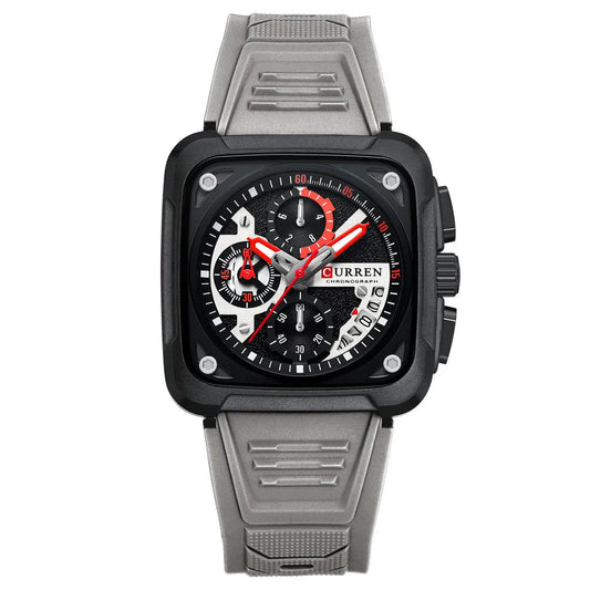 RELÓGIO MASCULINO COM PULSEIRA DE SILICONE BRANDOT