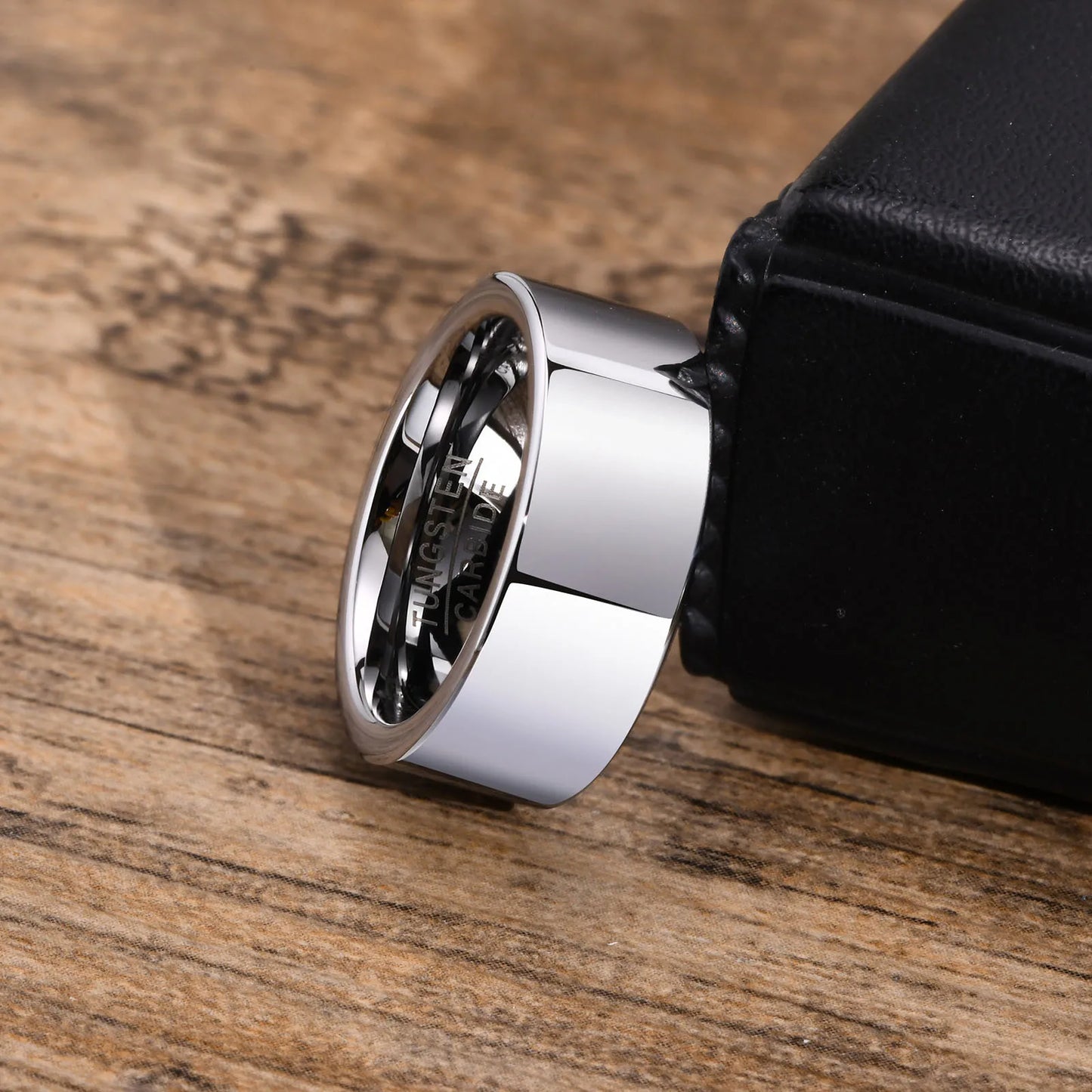 ANEL ALIANÇA INFINITY DE CARBONETO DE TUNGSTÊNIO