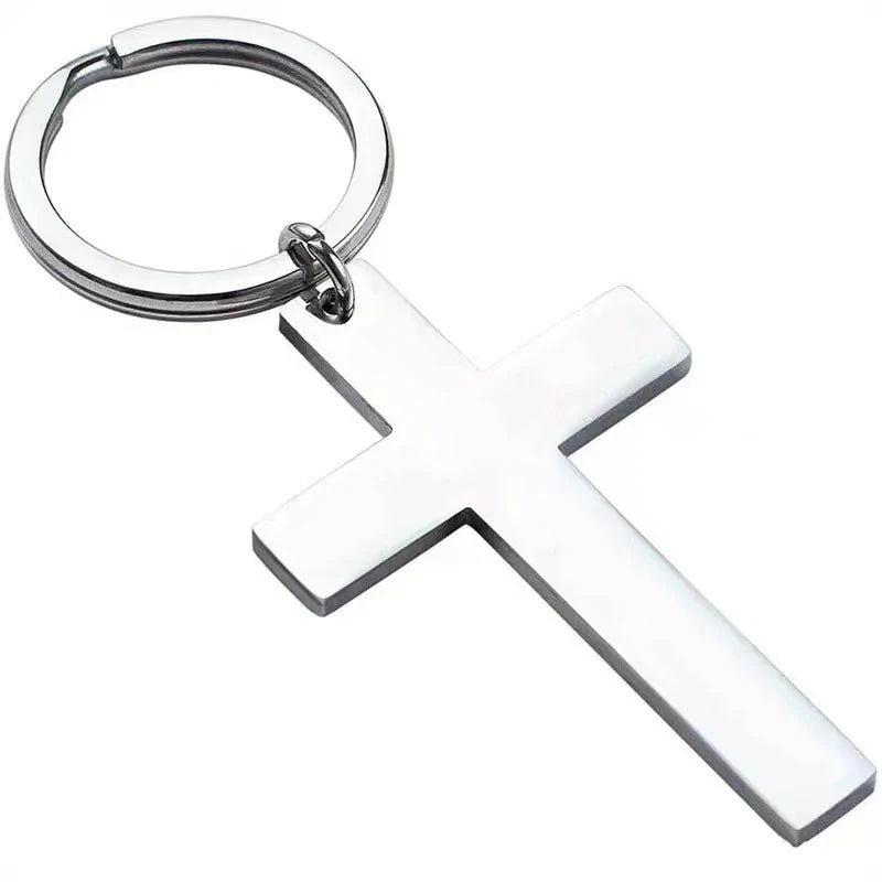 CHAVEIRO PINGENTE DE CRUZ PREMIUM