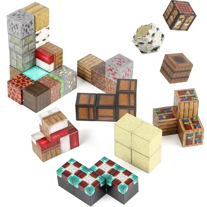 BLOCO DE CONSTRUÇÃO MAGNÉTICO CUBKIDS