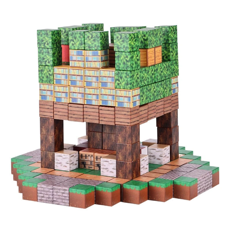 BLOCO DE CONSTRUÇÃO MAGNÉTICO CUBKIDS