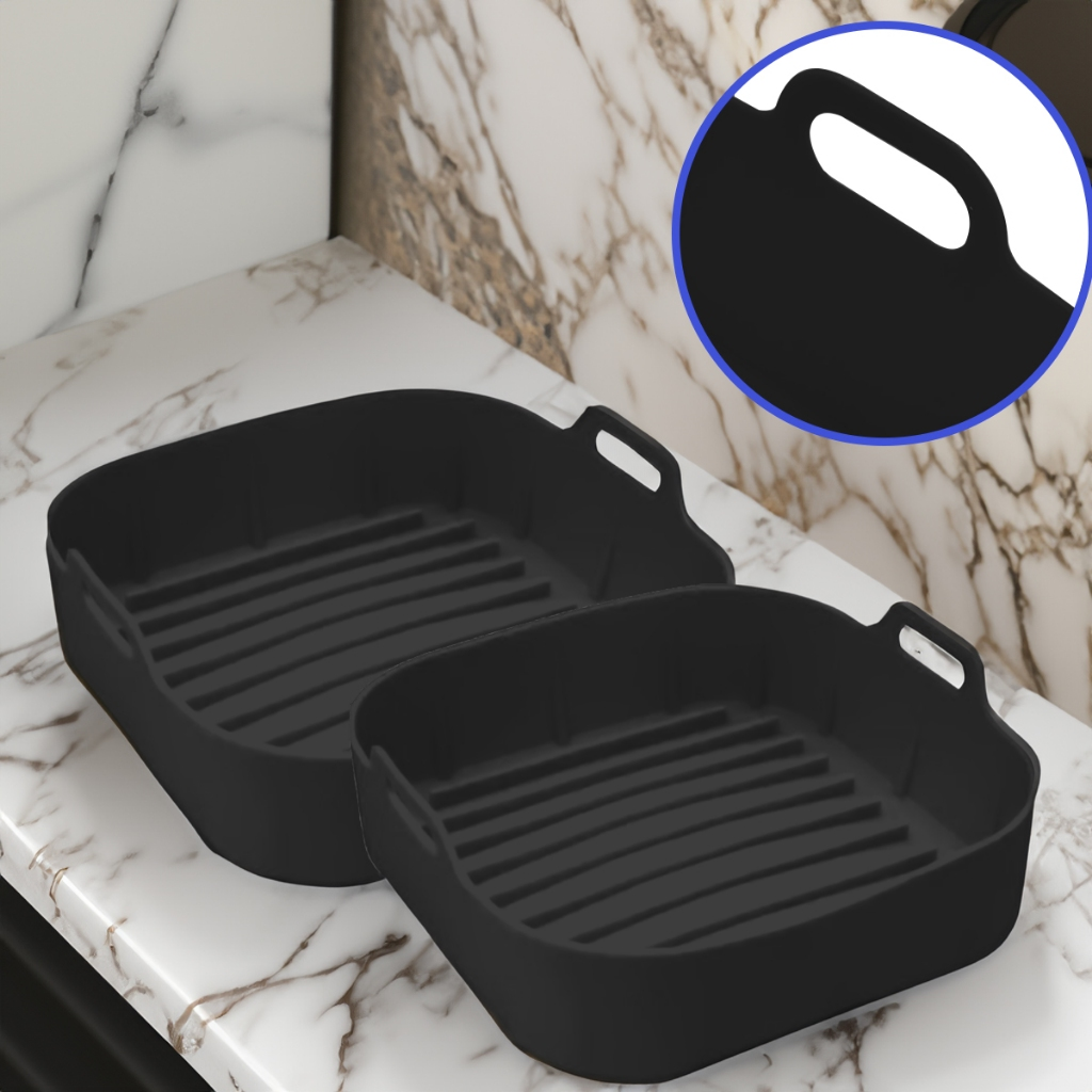 FORMA DE SILICONE GRANDE PARA AIR FRYER