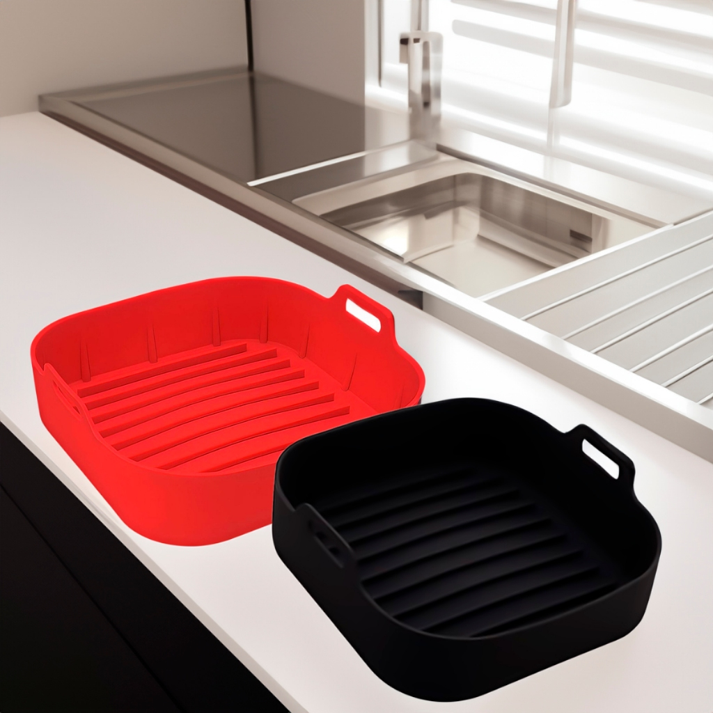 FORMA DE SILICONE GRANDE PARA AIR FRYER