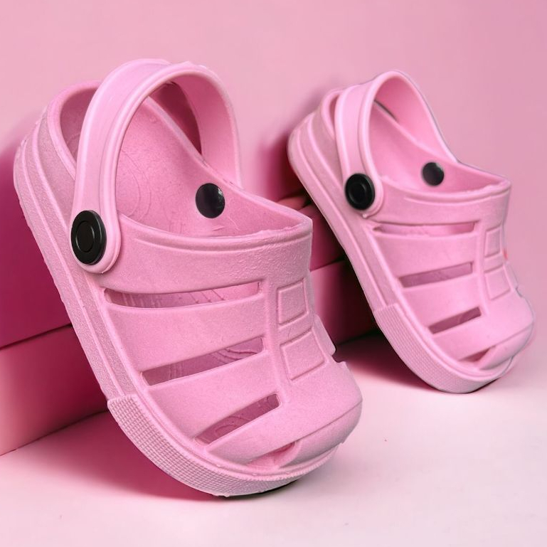 SANDÁLIA INFANTIL BABUCHE ROSA