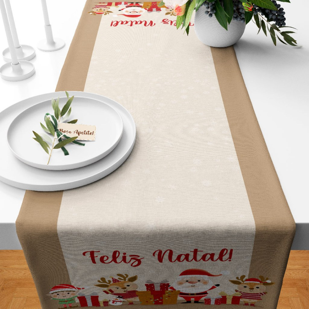 TRILHO CAMINHO DE MESA NATALINO