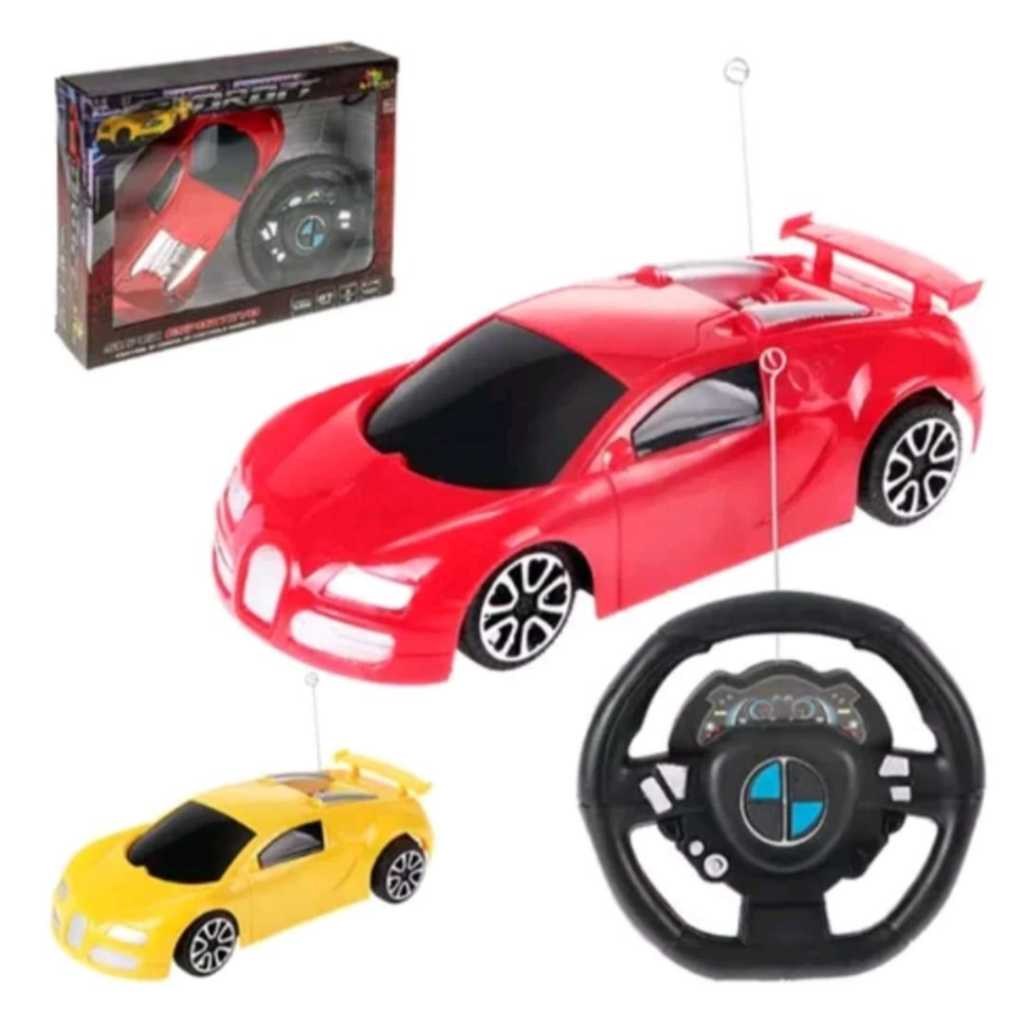 Carro De Controle Remoto Esportivo Sem Fio 3 Funções