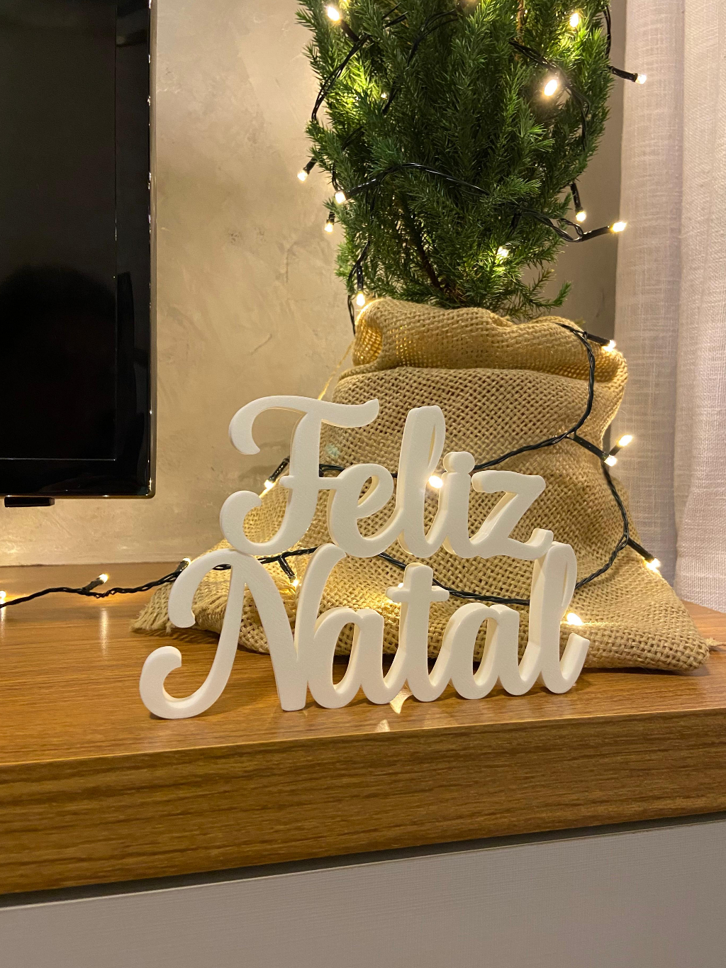 Letreiro Decorativo FELIZ NATAL - Decoração Natal