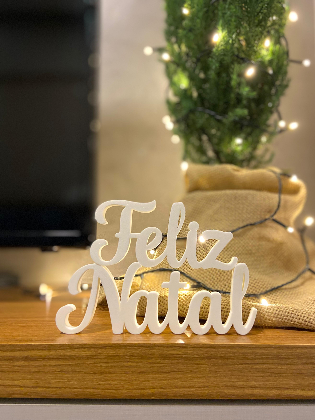 Letreiro Decorativo FELIZ NATAL - Decoração Natal