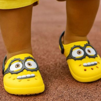 Babuche Infantil Minions Menino e Menina Divertidos Maria Fiore