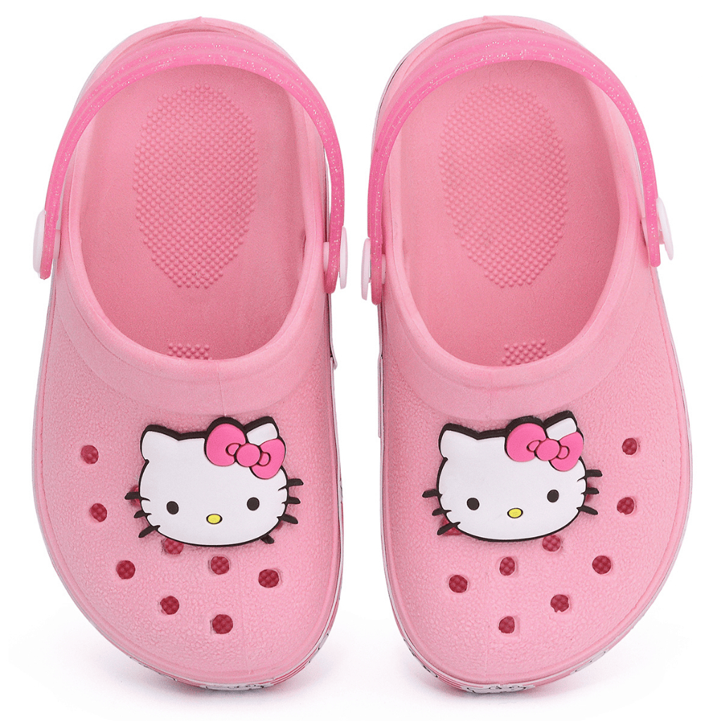 Kit Hello Kitty Babuche + Bolsa Infantil Menina Estilosa