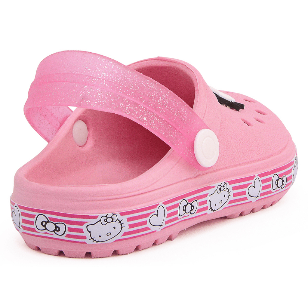 Kit Hello Kitty Babuche + Bolsa Infantil Menina Estilosa