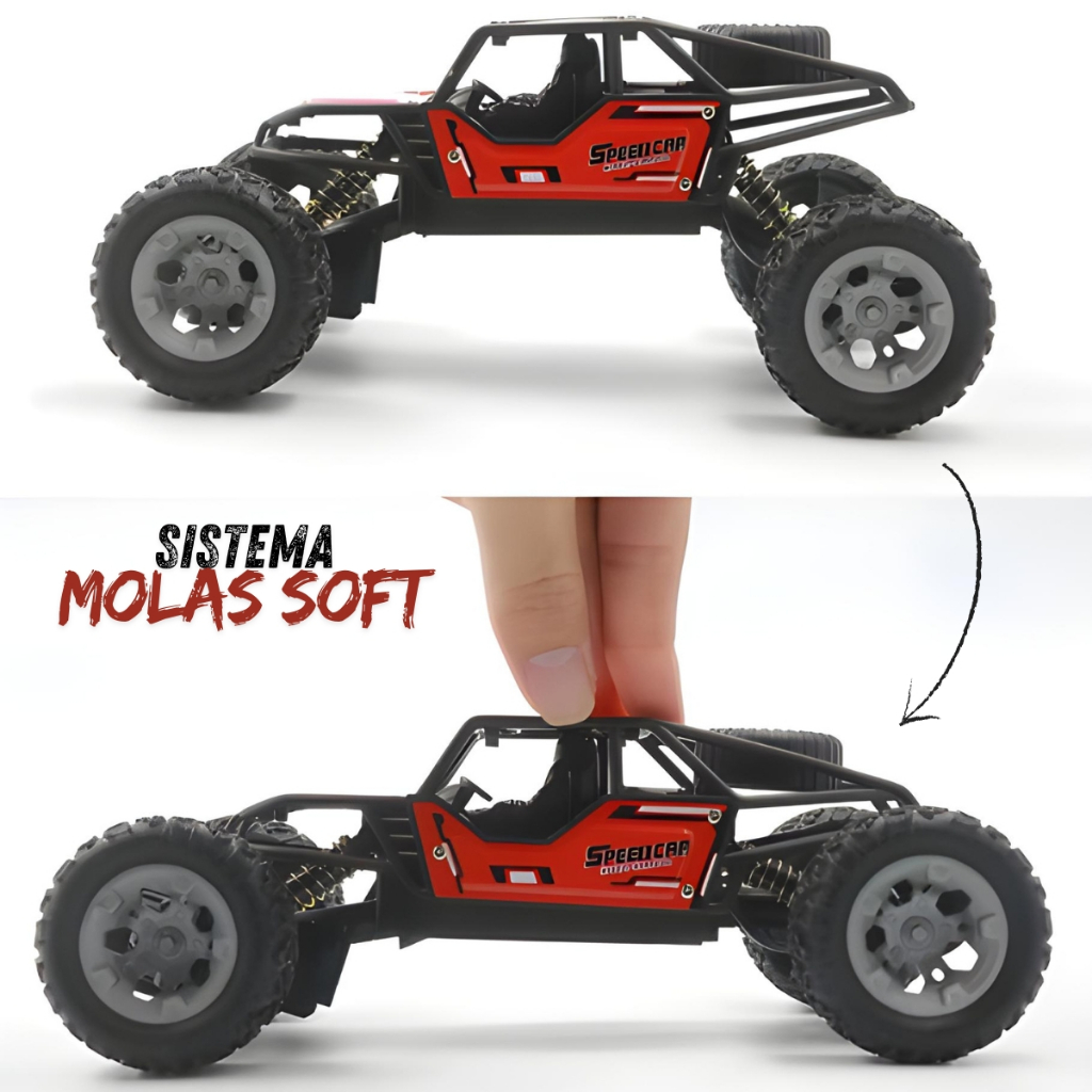 Carrinho Controle Remoto Brinquedo Off Road