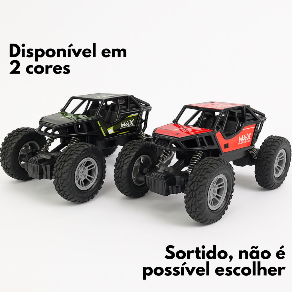 Carrinho Controle Remoto Brinquedo Off Road